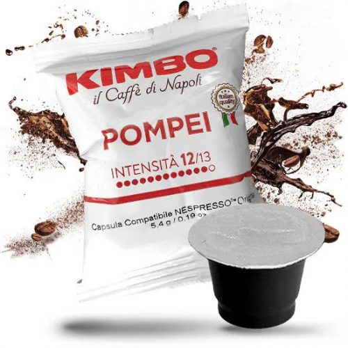 1 ks Caffè Kimbo Pompei Nespresso kompatibilná kávová kapsula