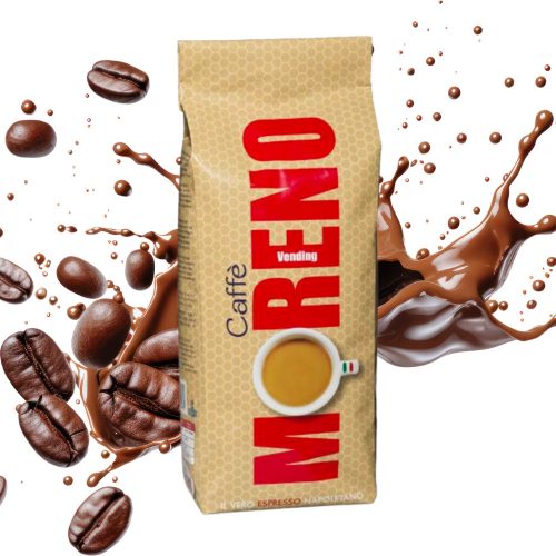 1 kg Caffé Moreno Vending zmes celých kávových zŕn