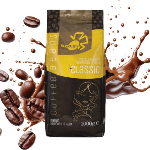 1 kg Luxury Classic Caffé zmes celých kávových zŕn