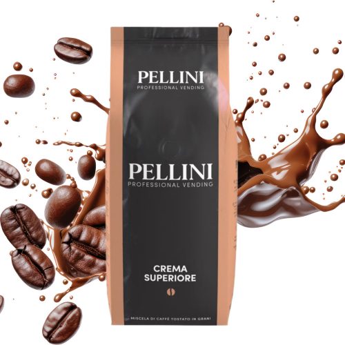 1 kg Caffé Pellini Crema Superiore zmes celých kávových zŕn