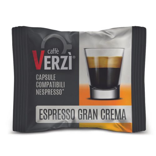 1 ks Caffè Verzì ESPRESSO GRAN CREMA Nespresso kompatibilná kávová kapsula