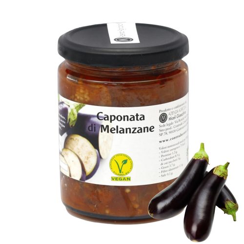 Sicílske baklažánové ragú "Caponata"